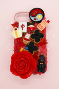 Crimson Luxe Kawaii Case
